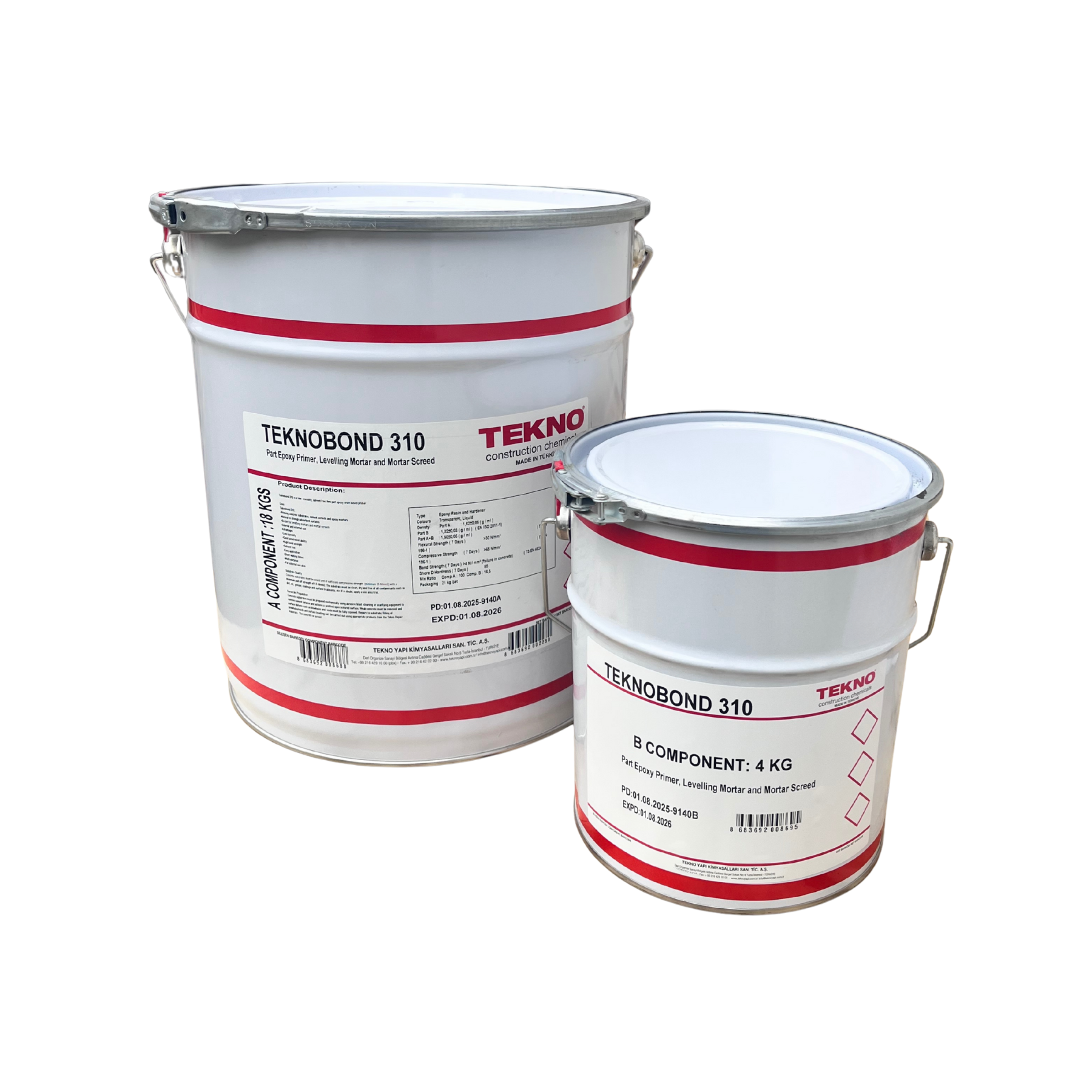 Праймер эпоксидный Teknobond 310 двухкомпонентный 22 кг (28170855) Праймер эпоксидный Teknobond 310 двухкомпонентный 22 кг (28170855)