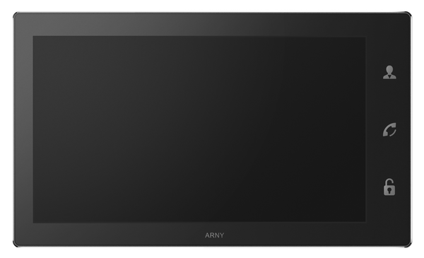 Відеодомофон ARNY AVD-1040 2 MP Black (122008)