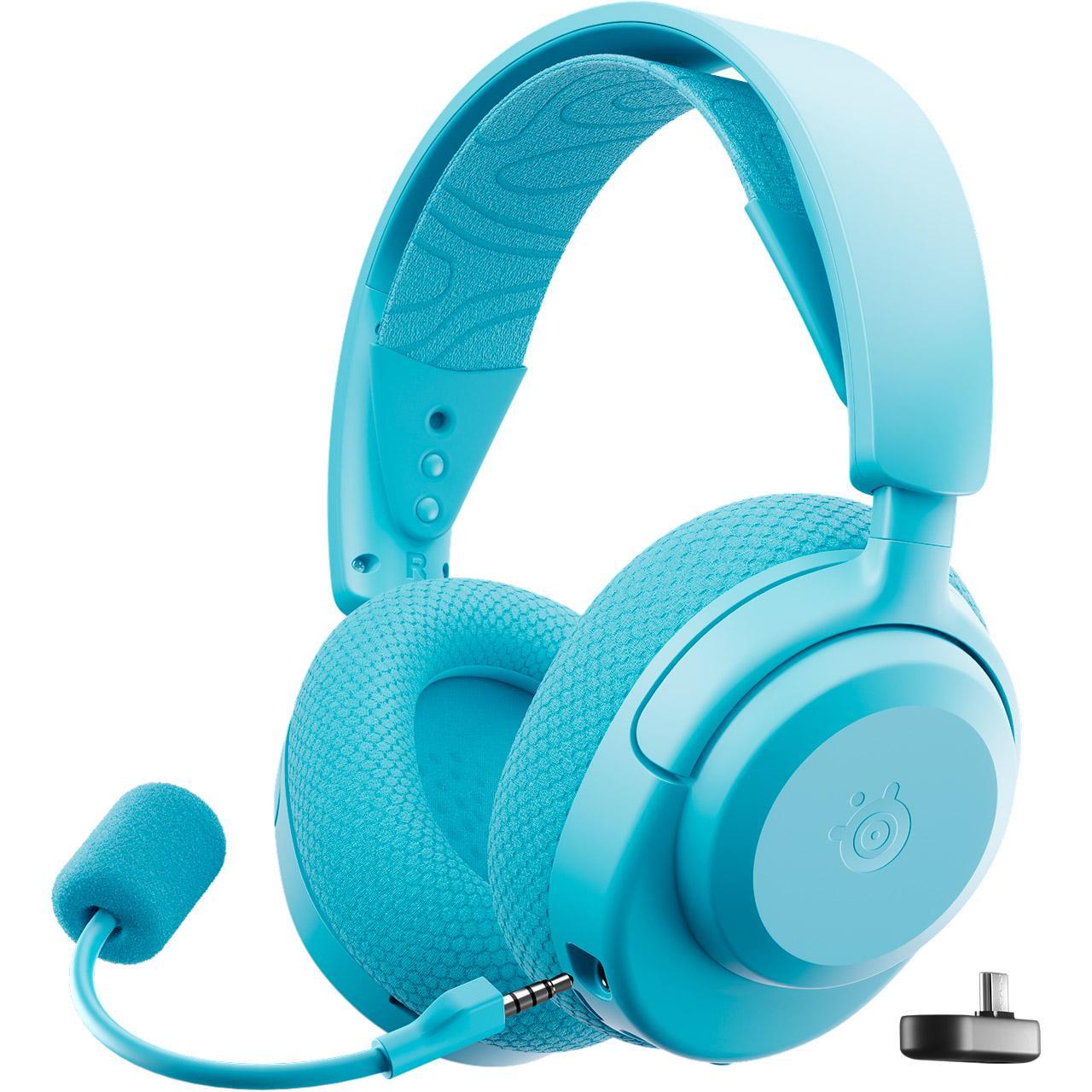 Гарнитура SteelSeries Arctis Nova 3P Wireless USB-C Bluetooth 5.3 для PS5/PC Aqua