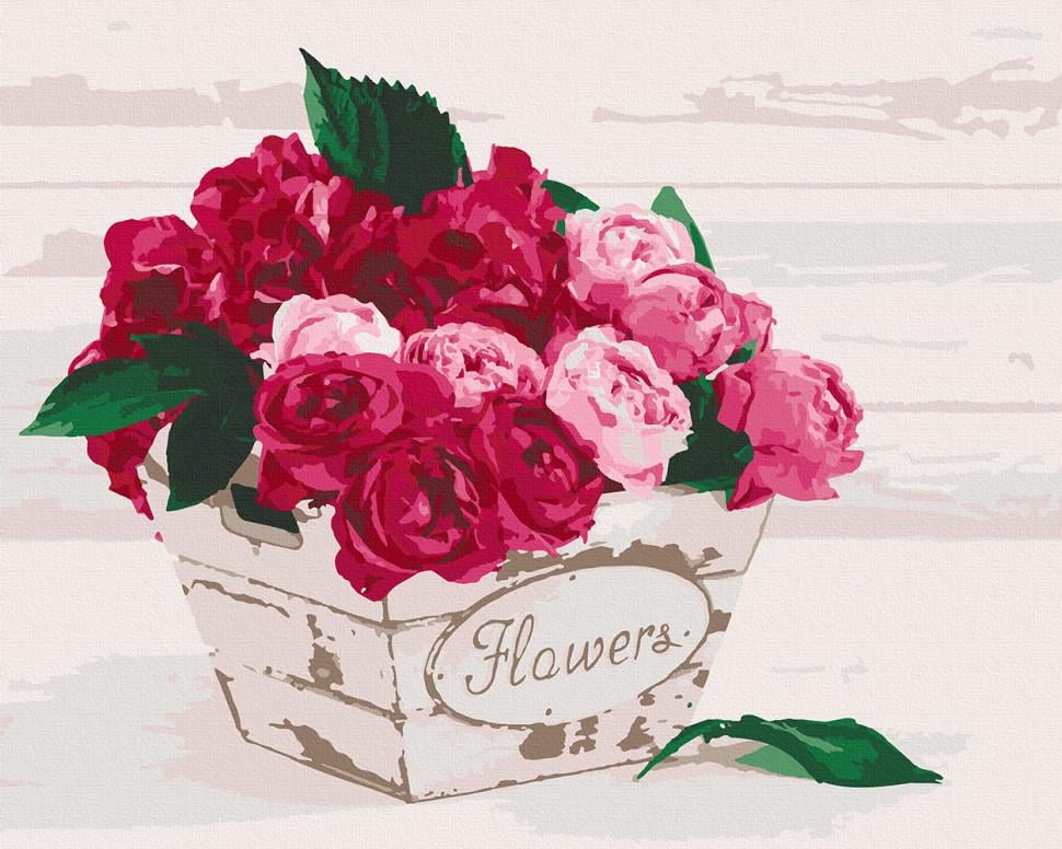 Картина по номерам Art Craft Flower's box 38х50 см (12137-AC)