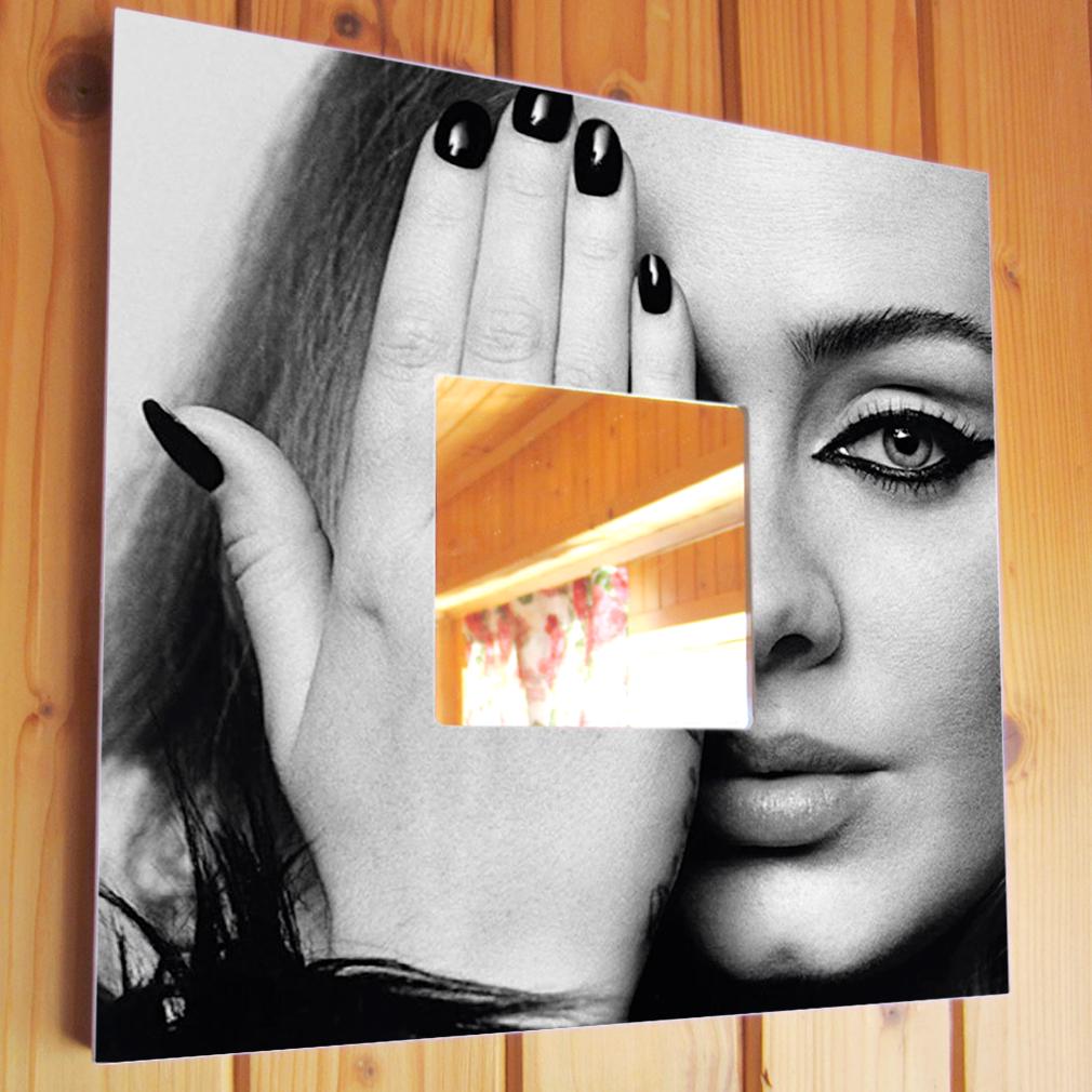 Зеркало Певица Adele 260х260 мм (M00805) Зеркало Певица Adele 260х260 мм (M00805)