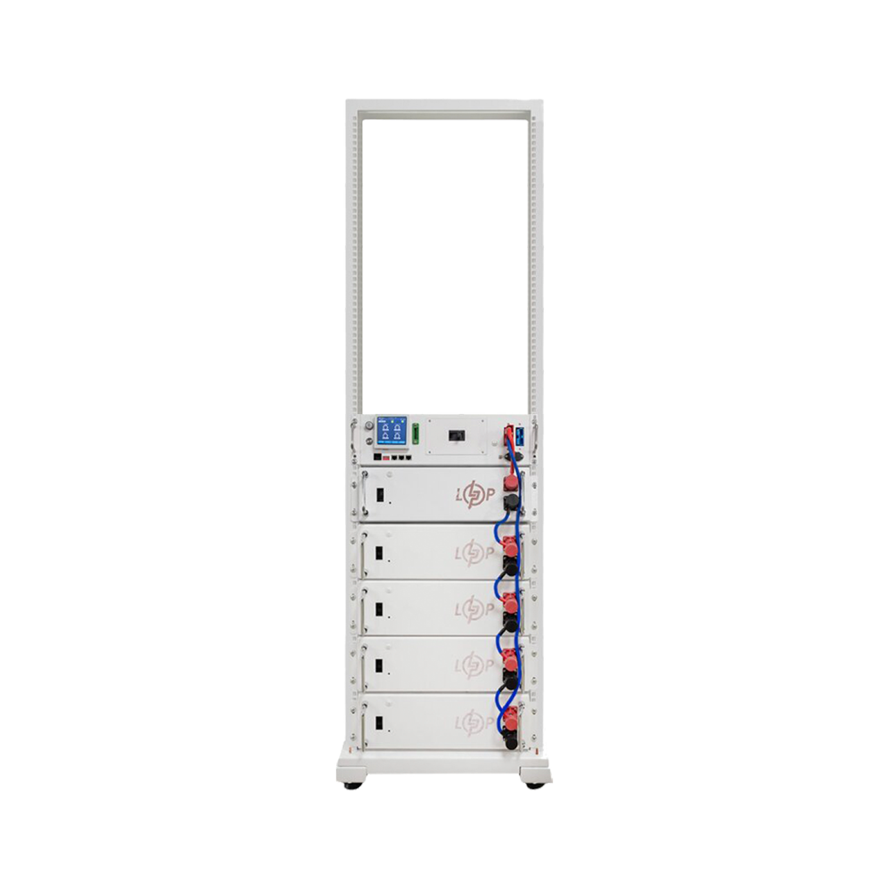 Аккумулятор LP LiFePO4 Battery HVM 256V 100Ah 25600 Wh BMS 125А AB Lrack White