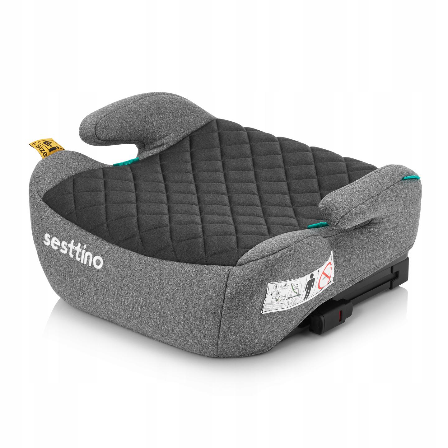 Автокресло бустер Sesttino Xbooster Grey/Black Isofix (29860858)