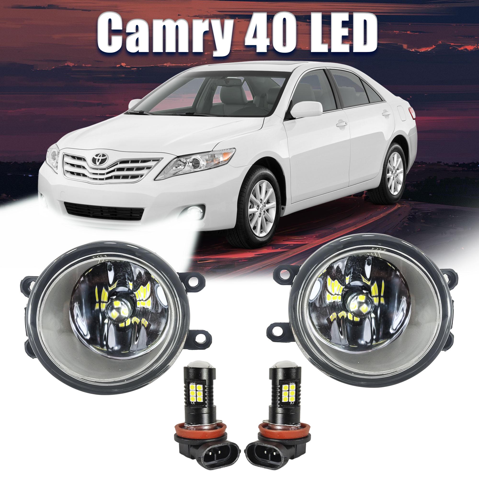 Фары противотуманные LED для Toyota Camry 40/2006-2011 2 шт. - фото 4 Фары противотуманные LED для Toyota Camry 40/2006-2011 2 шт. - фото 4