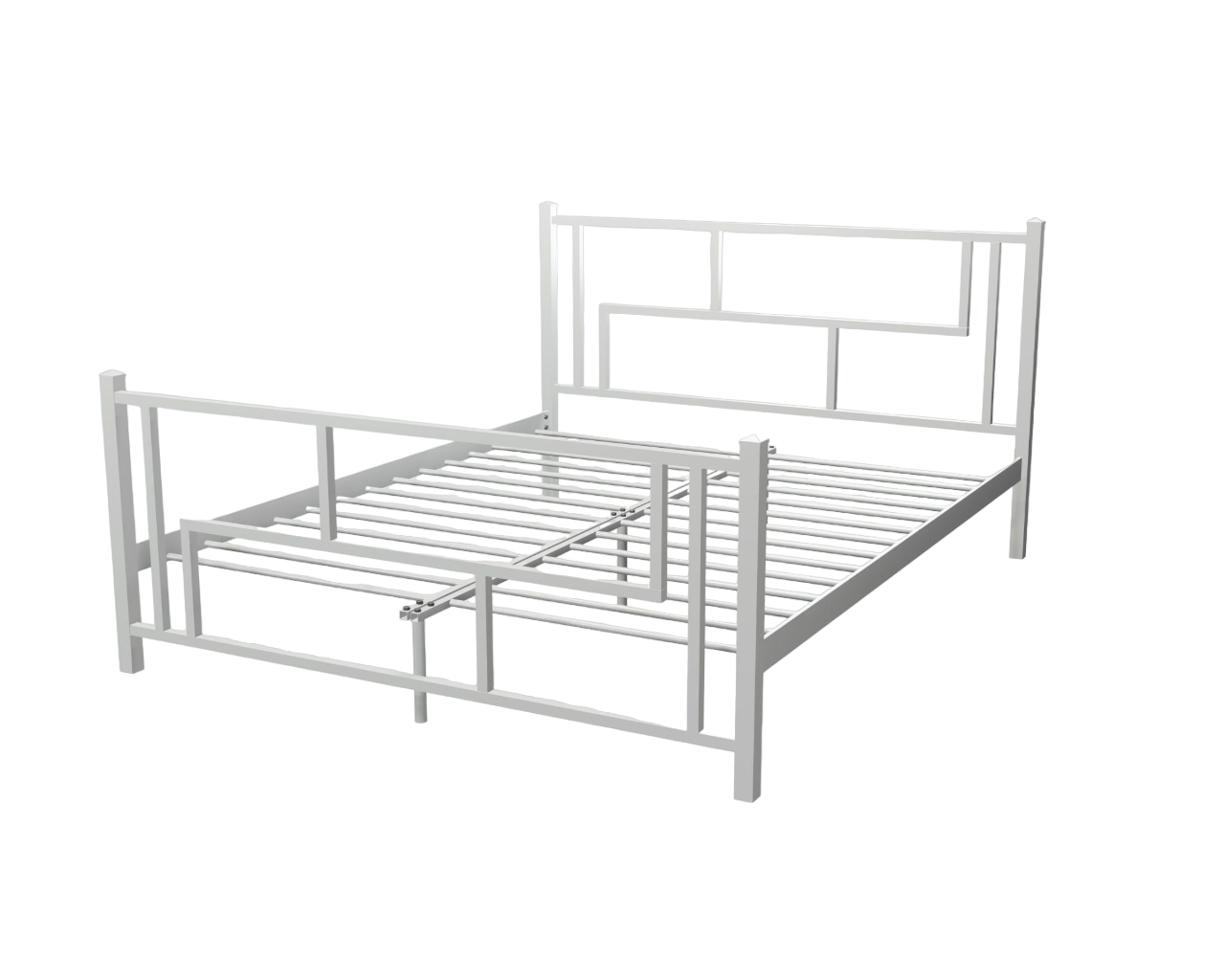 Ліжко двоспальне AmisDesign 160x190 см Білий (ten_0093) - фото 1