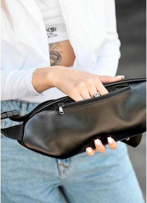 Сумка женская водостойкая из натуральной кожи Черный (28523778) - фото 8 Сумка женская водостойкая из натуральной кожи Черный (28523778) - фото 8