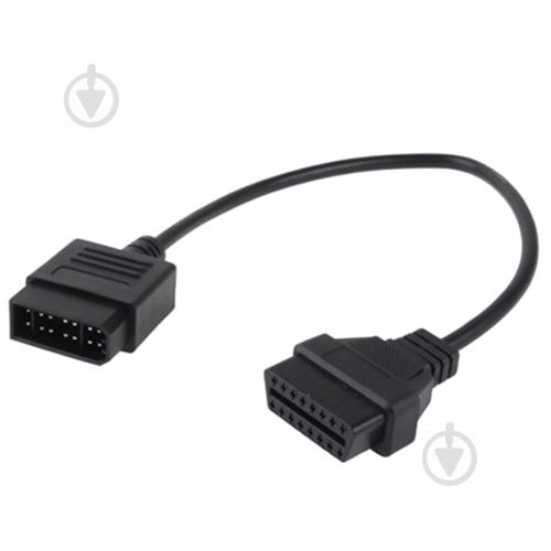 Переходник с OBD2 16pin мама на Nissan 14pin папа Переходник с OBD2 16pin мама на Nissan 14pin папа
