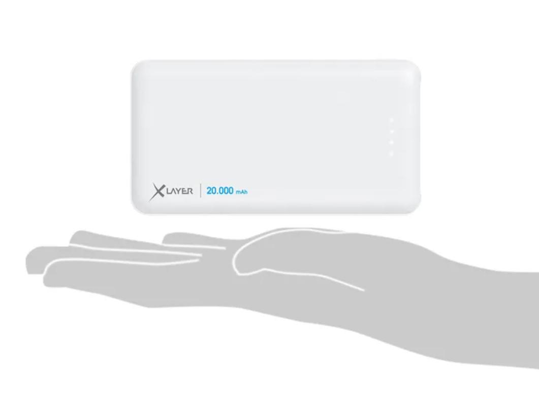 Портативний зарядний пристрій XLayer 20000 mAh Micro White - фото 3