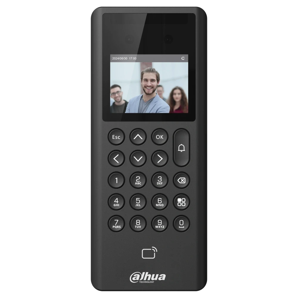 Термінал розпізнавання обличчя Dahua DHI-ASI3203E (2863456004)