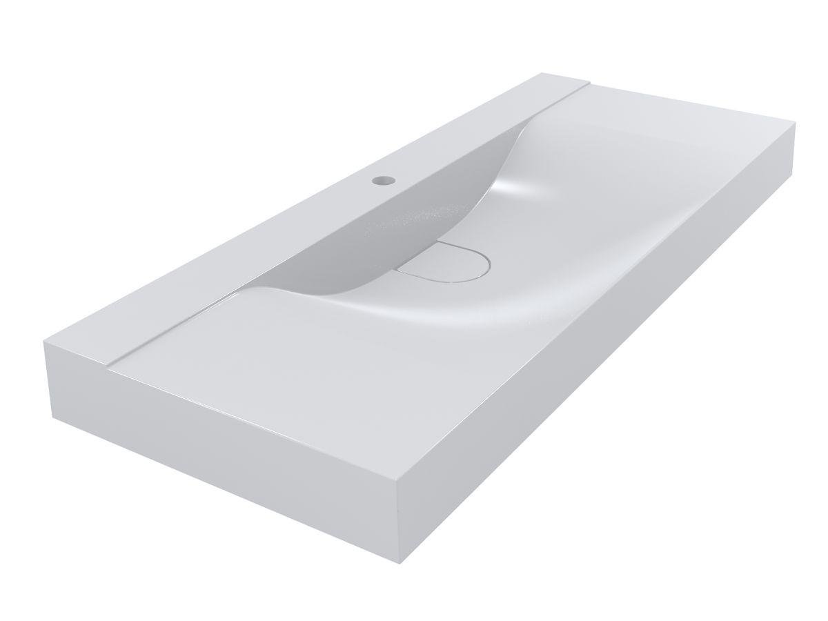 Умывальник Miraggio FLY 1200 с литого мрамора глянцевый Белый (84094) Умывальник Miraggio FLY 1200 с литого мрамора глянцевый Белый (84094)