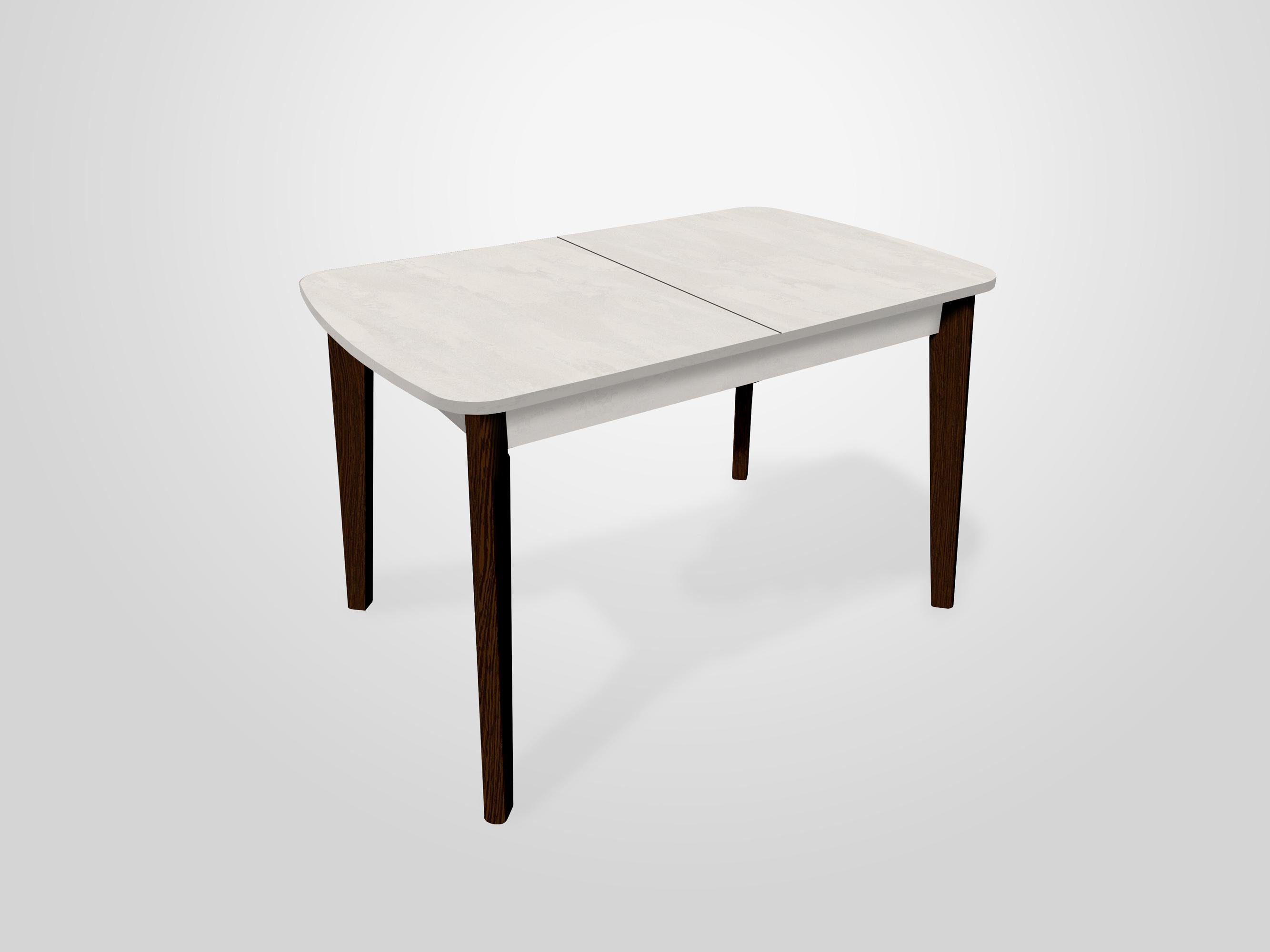 Стіл обідній розкладний Fusion Furniture Честер Венге/Шовковий камінь