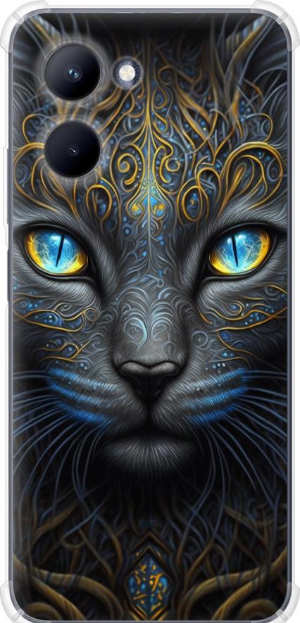 Чехол на Realme C33 Кошка (5548sp-2870-42517)