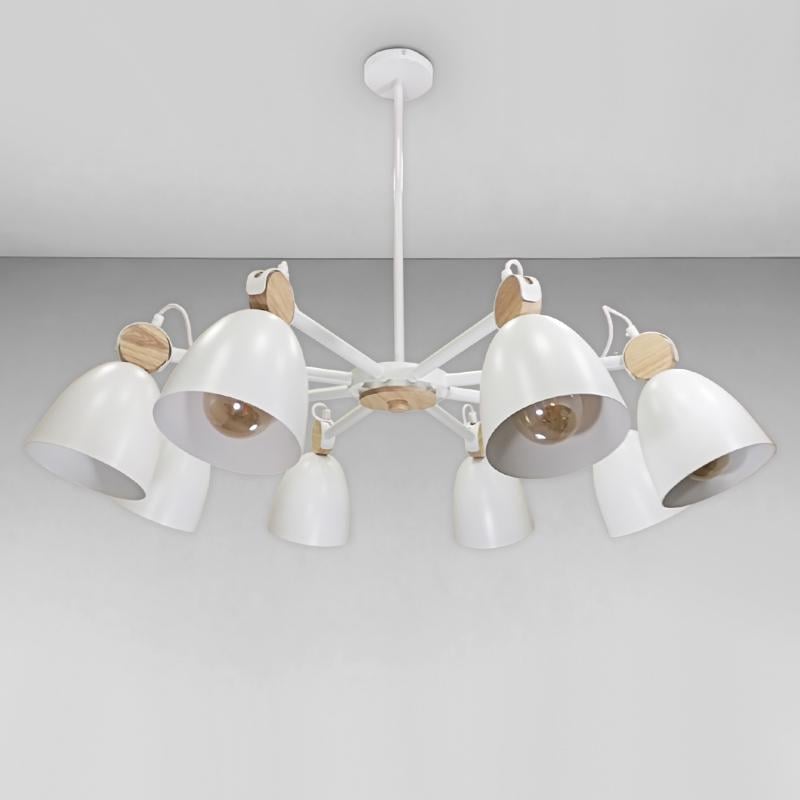 Люстра подвесная Light House LS-18038-8 Белый