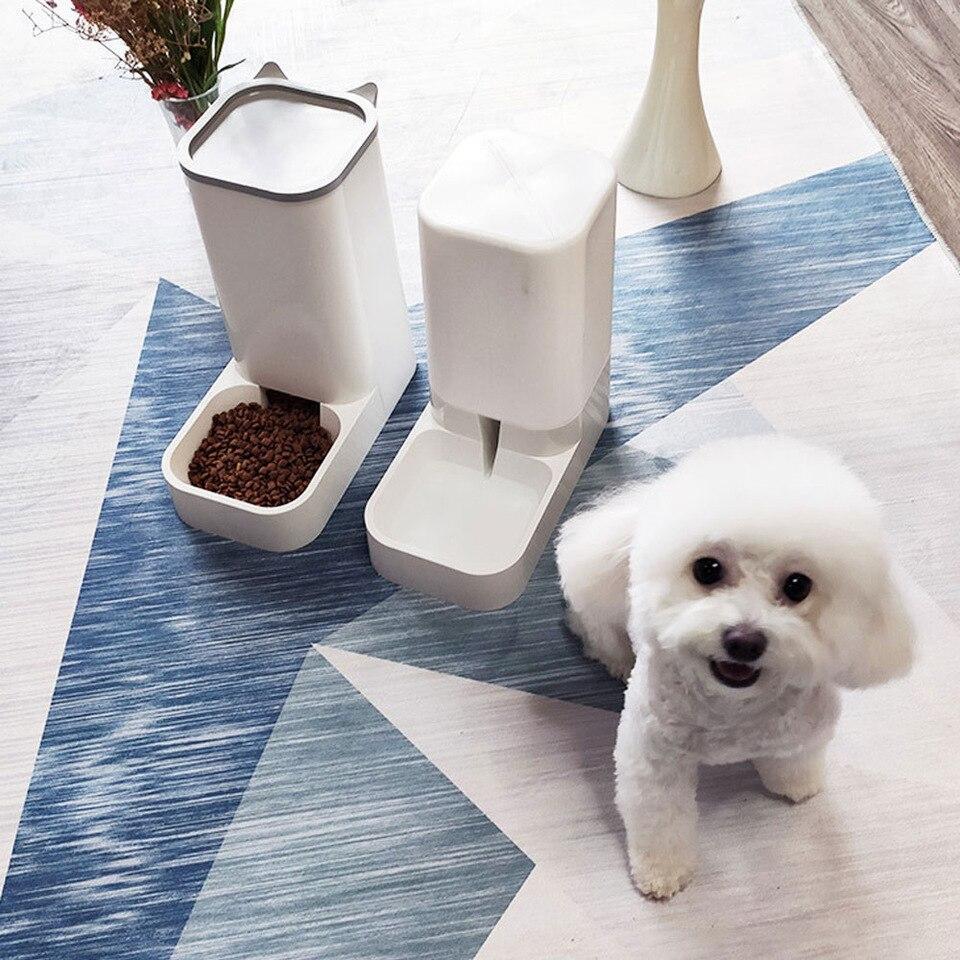 Кормушка и поилка для кошек и собак Yu Chong 2x3,8 л Белый (1286399656) - фото 9 Кормушка и поилка для кошек и собак Yu Chong 2x3,8 л Белый (1286399656) - фото 9