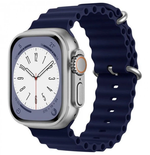 Ремінець CASE LAB Ocean Band for Apple Watch 42/44/45/49 мм Dark Blue (м00240) Ремінець CASE LAB Ocean Band for Apple Watch 42/44/45/49 мм Dark Blue (м00240)