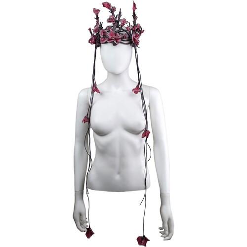 Вінок Queen Rose Seta Decor (23-518PN-SL) - фото 2 Вінок Queen Rose Seta Decor (23-518PN-SL) - фото 2