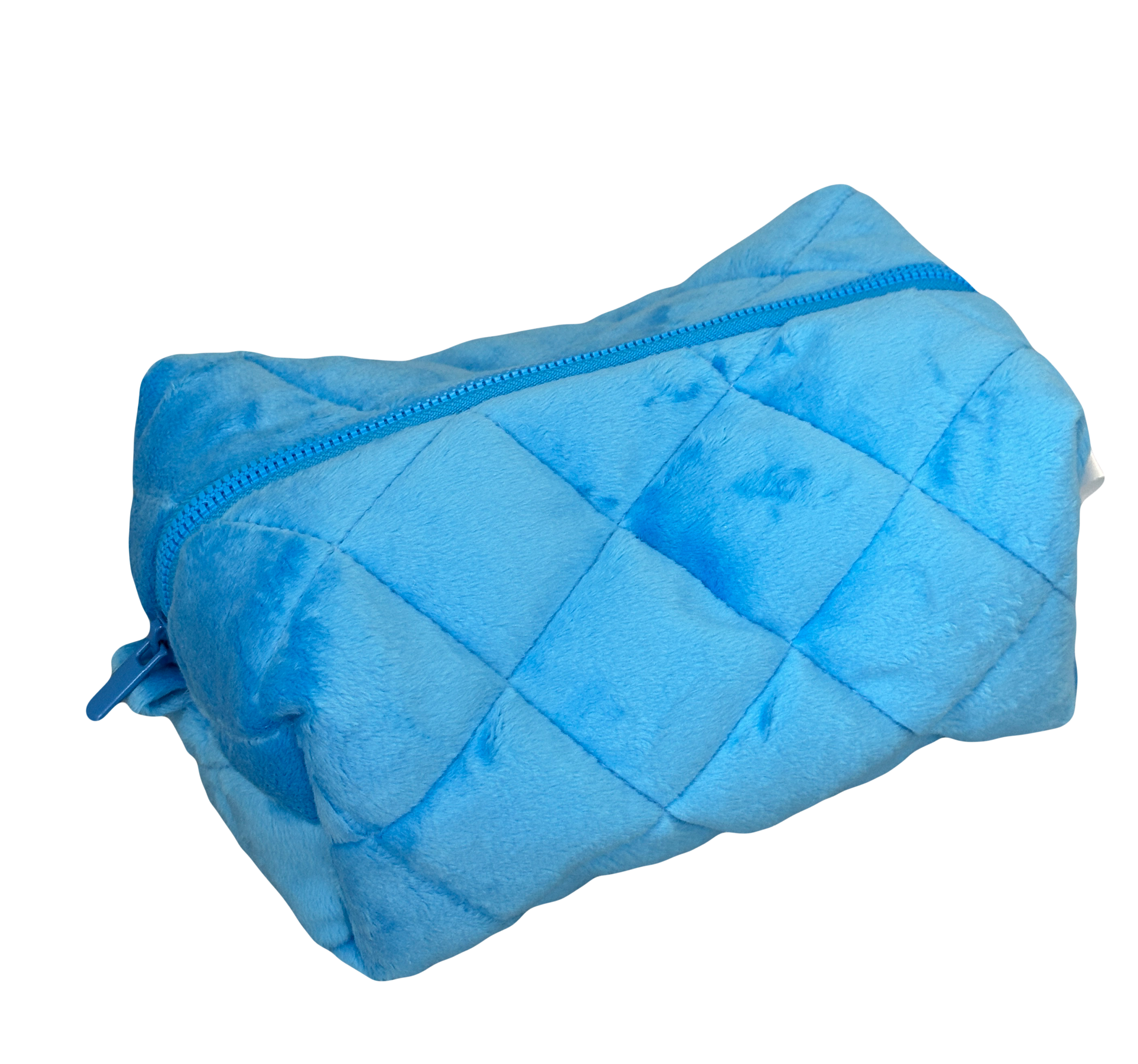 Косметичка женская мягкая плюшевая Melani Голубой Косметичка женская мягкая плюшевая Melani Голубой