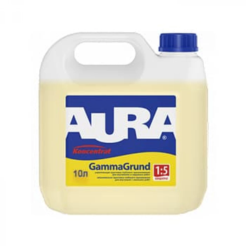 Грунтовка-концентрат Aura GAMMA GRUND глубокого проникновения 10 л (2028273774)