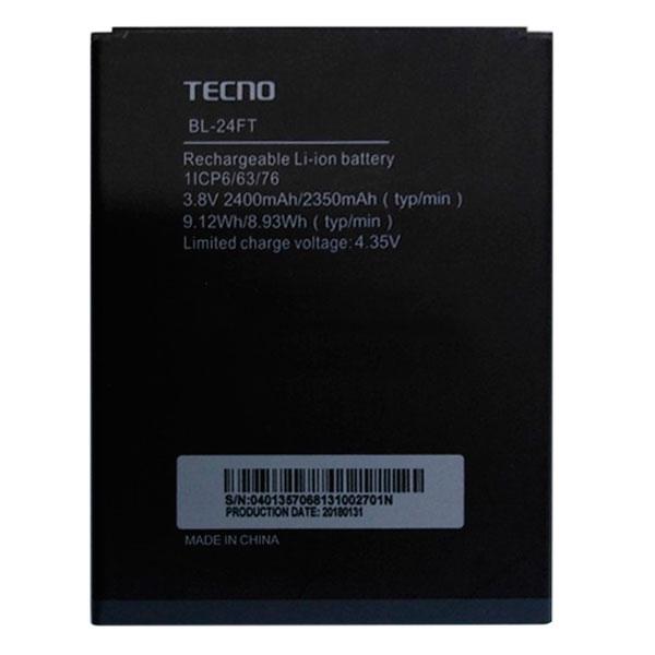 Батарея Tecno F2 LTE 2400 mAh BL-24FT