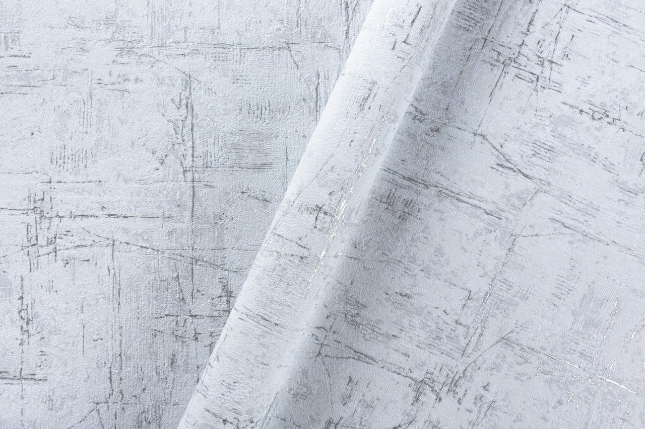 Обои флизелиновые LS Vinil Carrera ДХV-1597 Фон вспененный винил 1,06х10,05 м Серо-сизый - фото 4