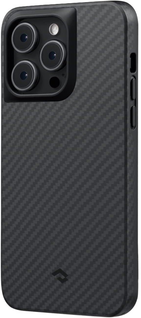 Чехол для iPhone 14 Pro Pitaka Military Grade MagSafe MagEz Case Pro 3 1500D Black/Grey (KI1401PP) Чехол для iPhone 14 Pro Pitaka Military Grade MagSafe MagEz Case Pro 3 1500D Black/Grey (KI1401PP)