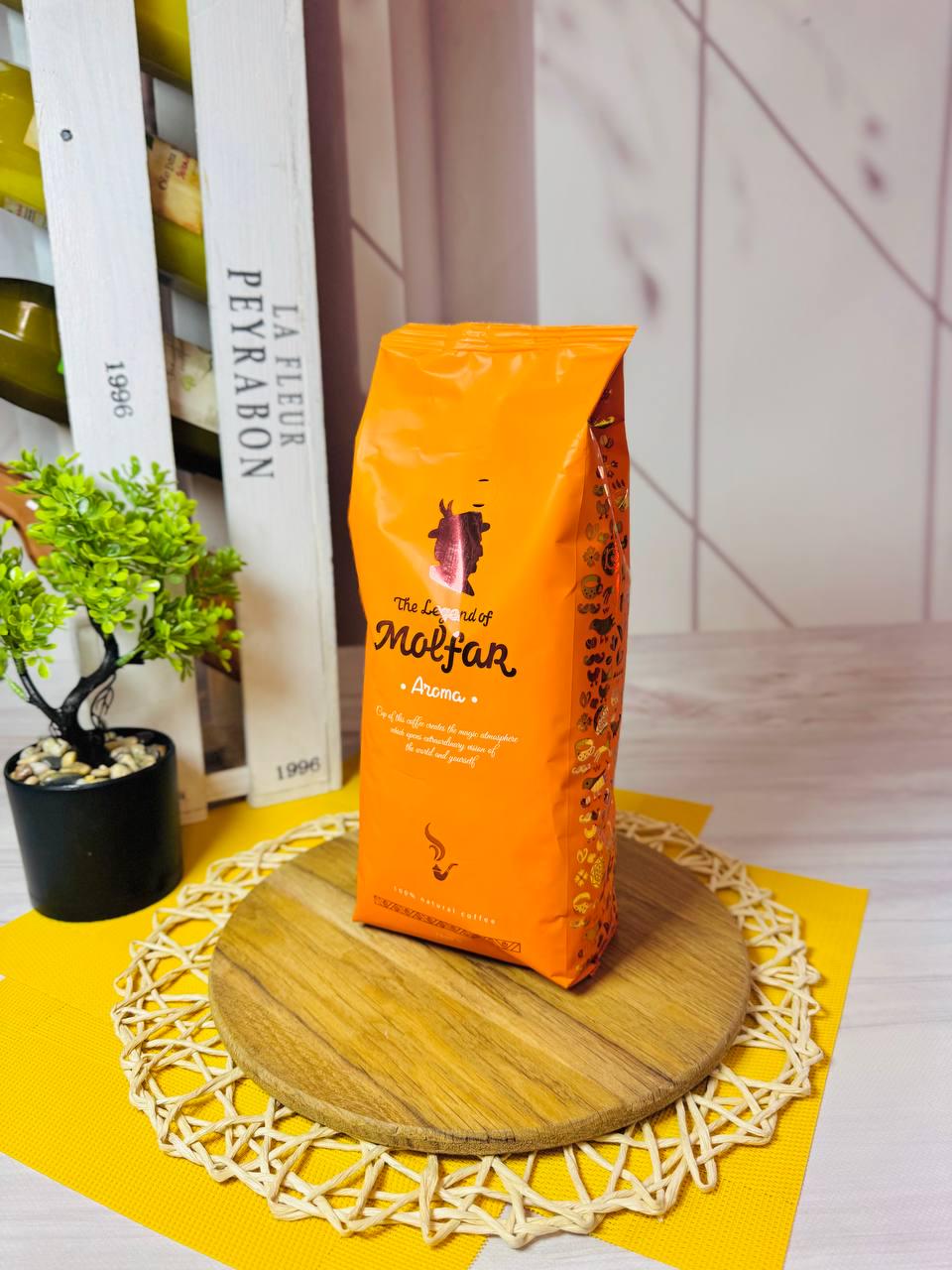 Кава в зернах Aroma з ароматом ірландського віскі The Legend of Molfar Aroma 1 кг