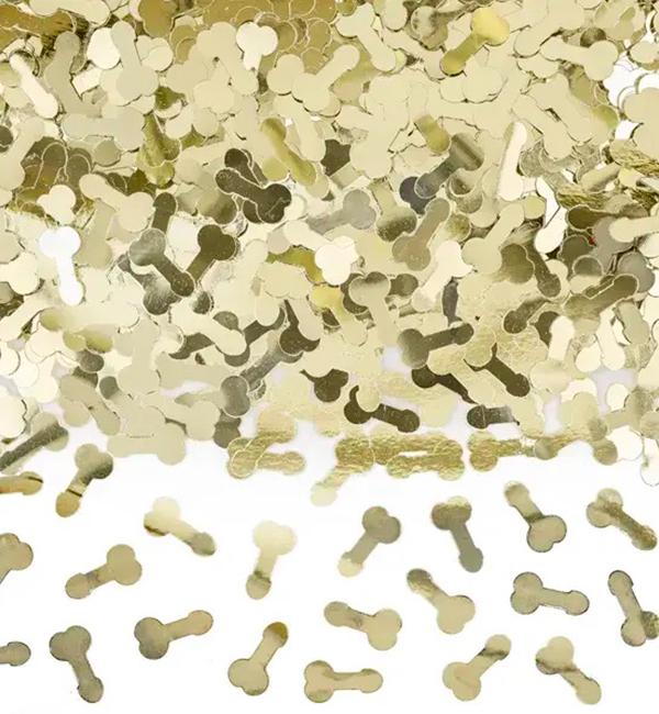 Конфетти PartyDeco 15 мм 30 г Золотой (10348)