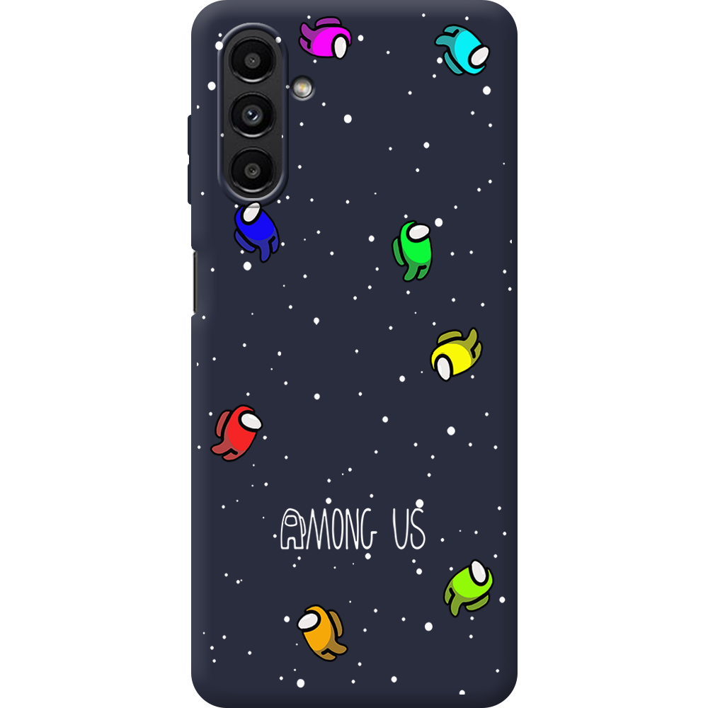 Чехол BoxFace Samsung Galaxy A13 (A136) Among Us Invisible Синий силикон (44113-bk76-44167)