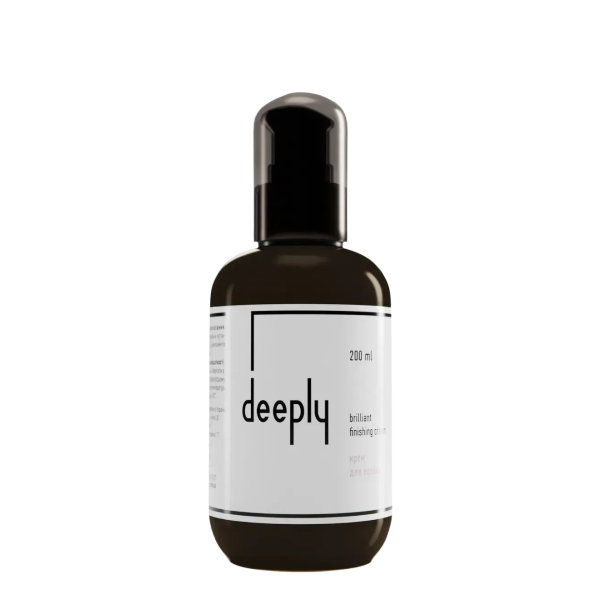 Крем для блеска волос deeply Brilliant Finishing Cream несмываемый 200 мл (2836371594)