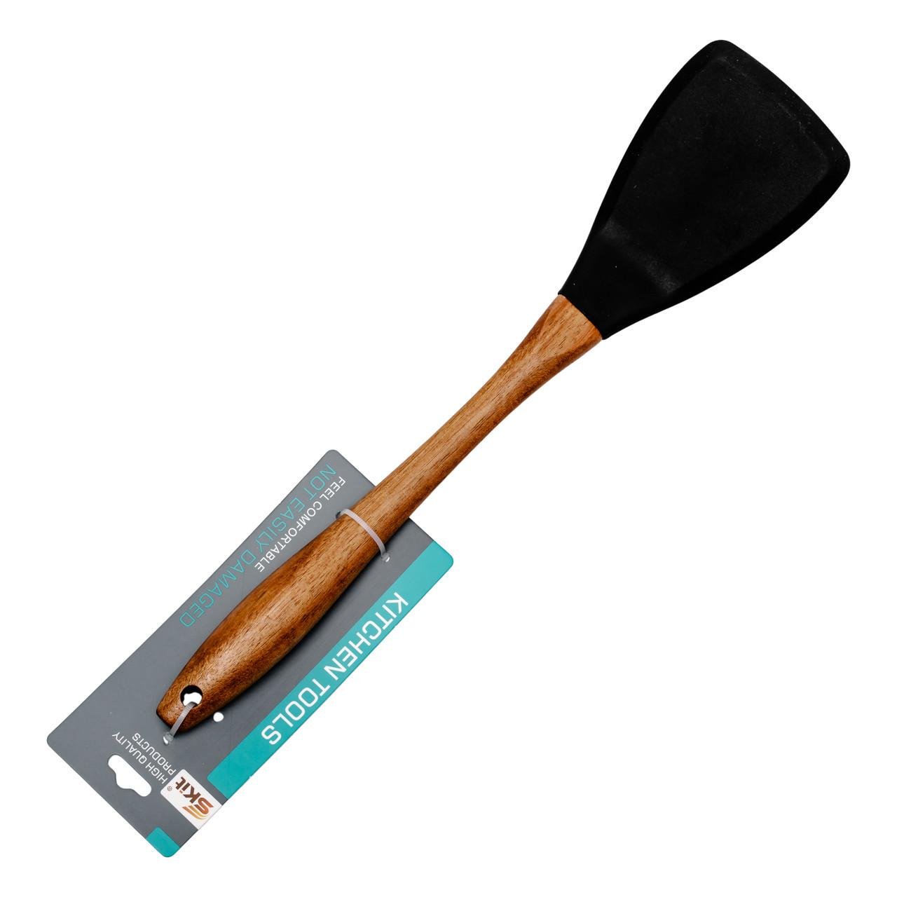 Лопатка силіконова кухонна для сковороди із силікону HP-8-56 33 см (A-034724) - фото 4 Лопатка силіконова кухонна для сковороди із силікону HP-8-56 33 см (A-034724) - фото 4