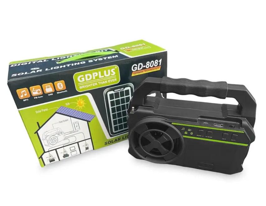 Портативна система GDPLUS GD-8081 з повербанком 4600 мАг FM MP3 Bluetooth (1990735961) - фото 8