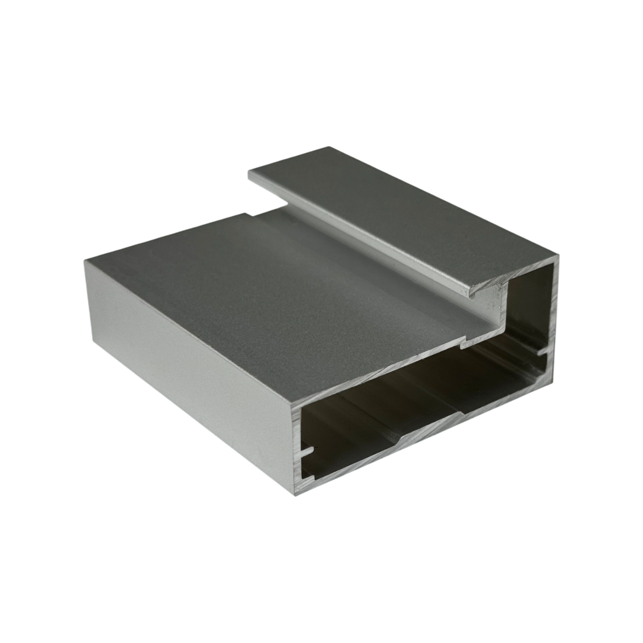 Профиль рамочный алюминиевый широкий для мебельных фасадов 2,5 м/пог Серебристый (33342896)