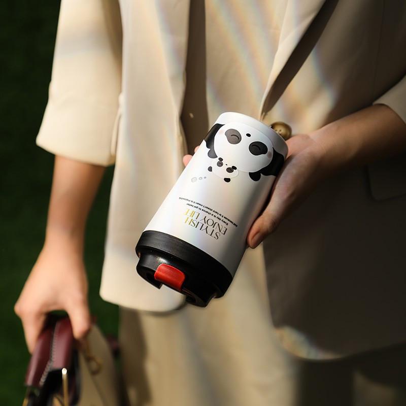 Термокружка Panda із керамічною колбою 380 мл Чорний (HP-14-12B) - фото 6 Термокружка Panda із керамічною колбою 380 мл Чорний (HP-14-12B) - фото 6