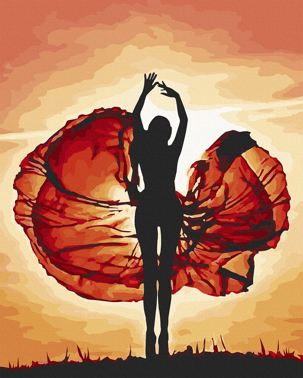 Картина по номерам Art Craft Девушка в танце 40х50 см (58086)