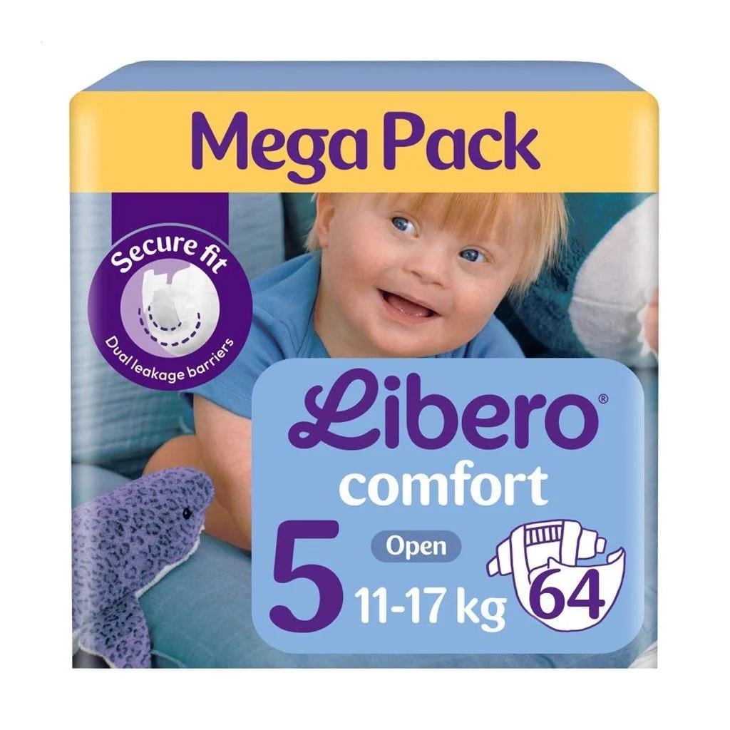 Подгузники Libero Comfort р. 5 11-17 кг 64 шт. (2914034225)