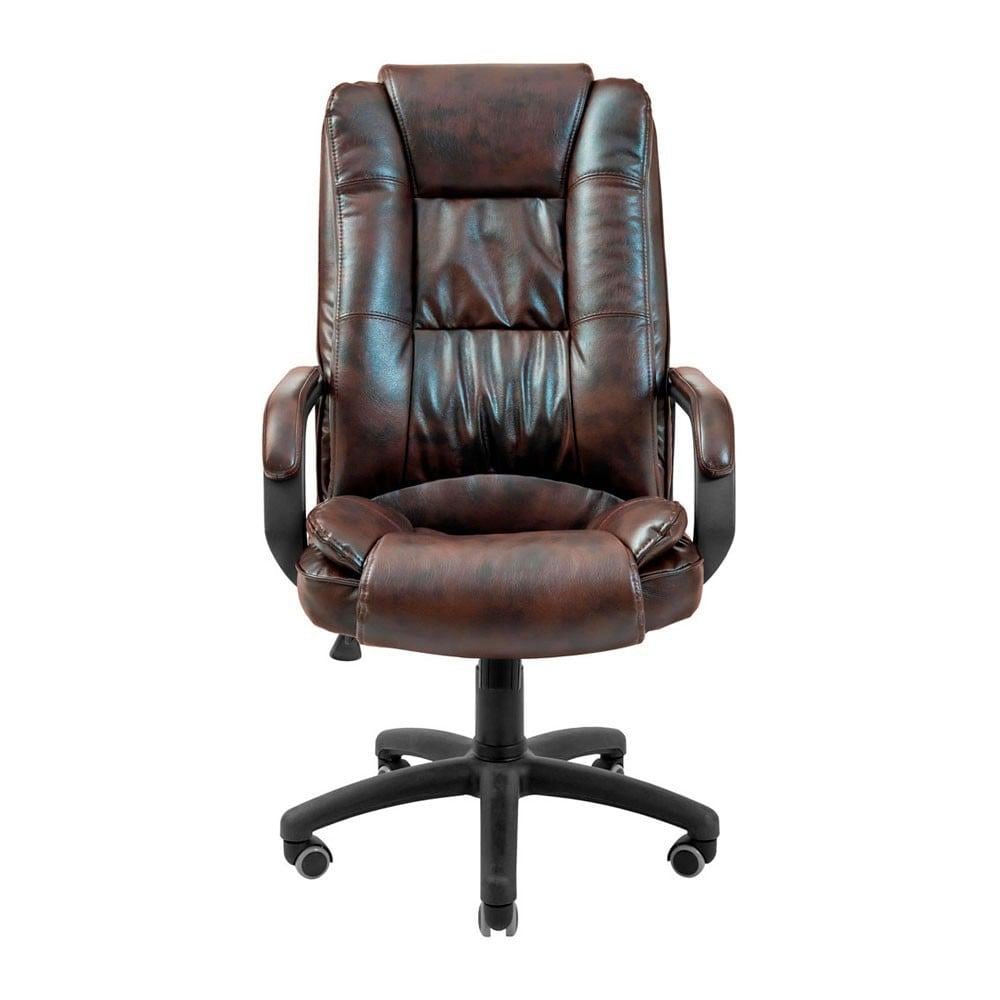 Офисное кресло руководителя Richman California VIP Rich M3 MultiBlock натуральная кожа Lux Коричневый (64ca425604b9e938a47ba246)