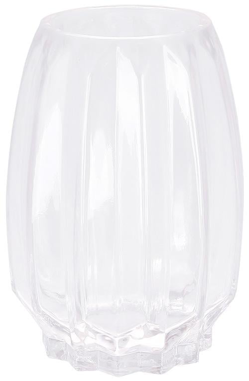 Ваза для цветов из стекла Ancient Glass Scandinavia Ø14x20 см Прозрачный (BD-527-792)