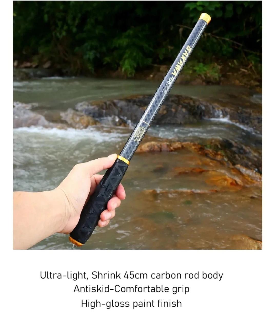 Вудилище махове Bakawa Super pull карбон 118 г 3,6 м (B3,6) - фото 13