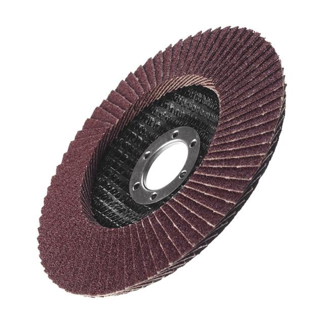 Диск шліфувальний пелюстковий Intertool 125x22 мм зерно K120 (BT-0212) - фото 4 Диск шліфувальний пелюстковий Intertool 125x22 мм зерно K120 (BT-0212) - фото 4