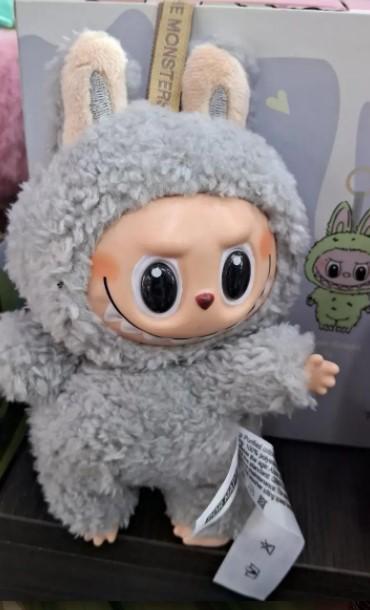 Іграшка-брелок Labubu The Monsters exciting macaron для сумки та рюкзака 17 см (2104618547) - фото 13