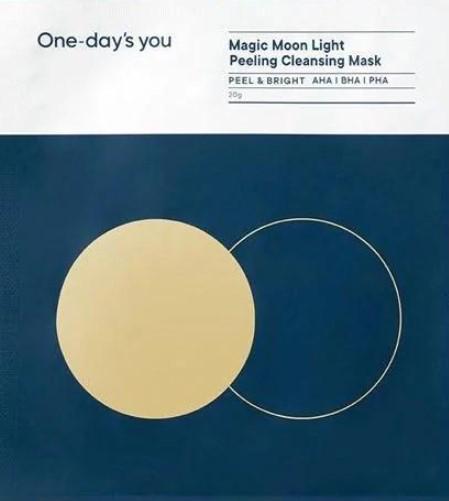 Набір масок, що очищають One-Day's You Magic Moon Light Peeling Cleansing Mask 20 г 5 шт. (8809452671972)