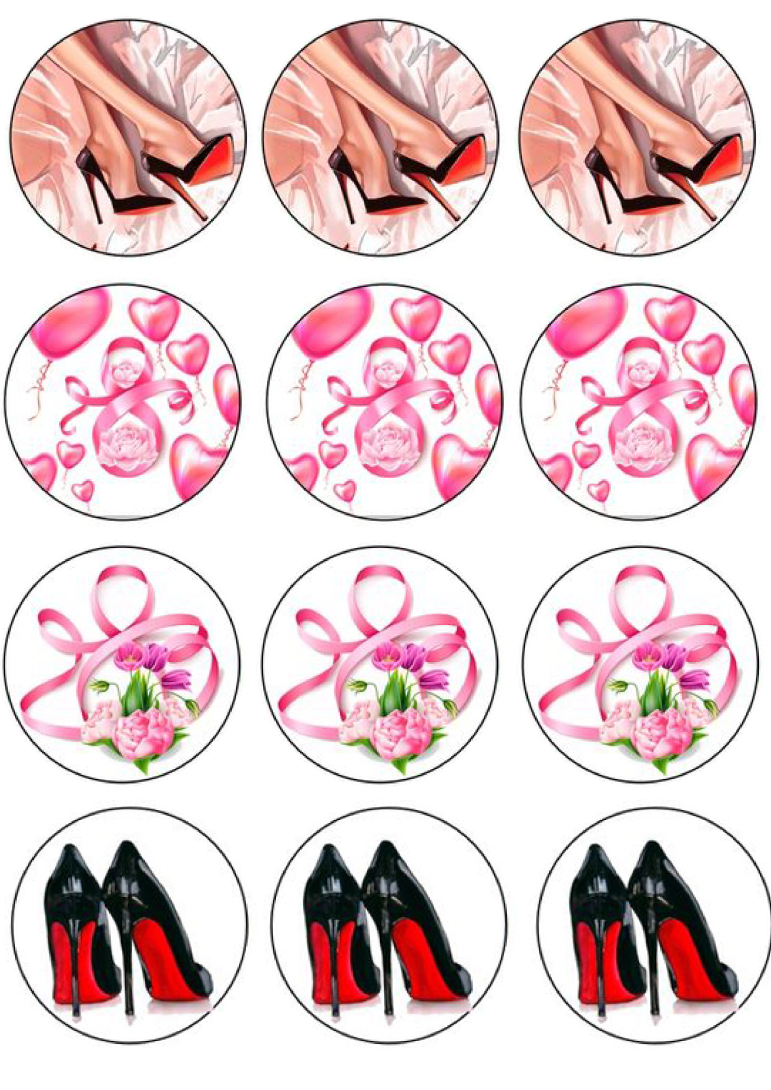 Картинка на торт вафельная с 8 марта №10 (16284) Картинка на торт вафельная с 8 марта №10 (16284)