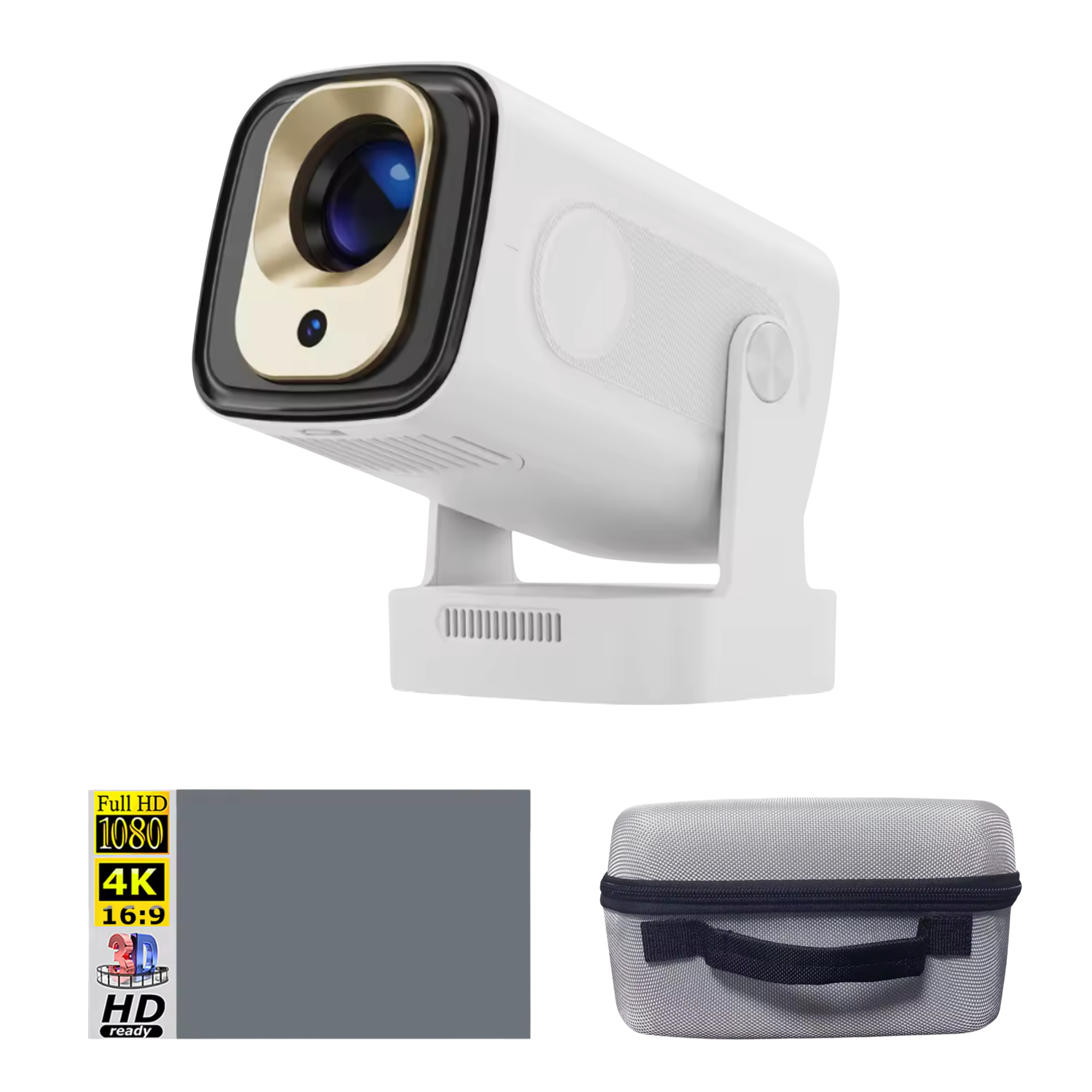 Комплект для домашнего кинотеатра проектор Magcubic HY310/экран 100"/кейс для проектора (26428615) Комплект для домашнего кинотеатра проектор Magcubic HY310/экран 100"/кейс для проектора (26428615)