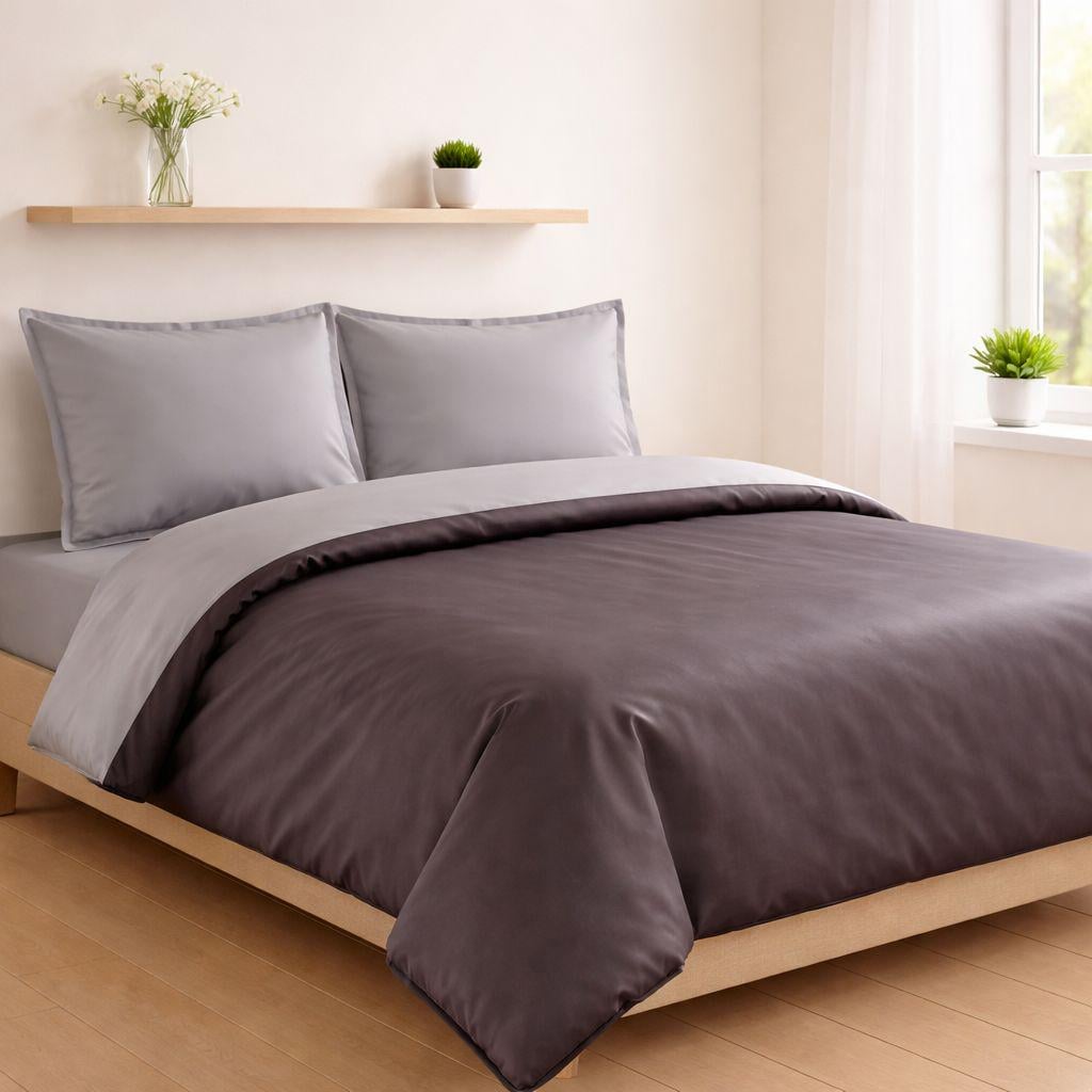 Комплект постільної білизни Soho Сімейний Duet 150х200 см Grey/Graphite (UG-Сім Duet 2шт-150*200 Grey/Graphi) Комплект постільної білизни Soho Сімейний Duet 150х200 см Grey/Graphite (UG-Сім Duet 2шт-150*200 Grey/Graphi)