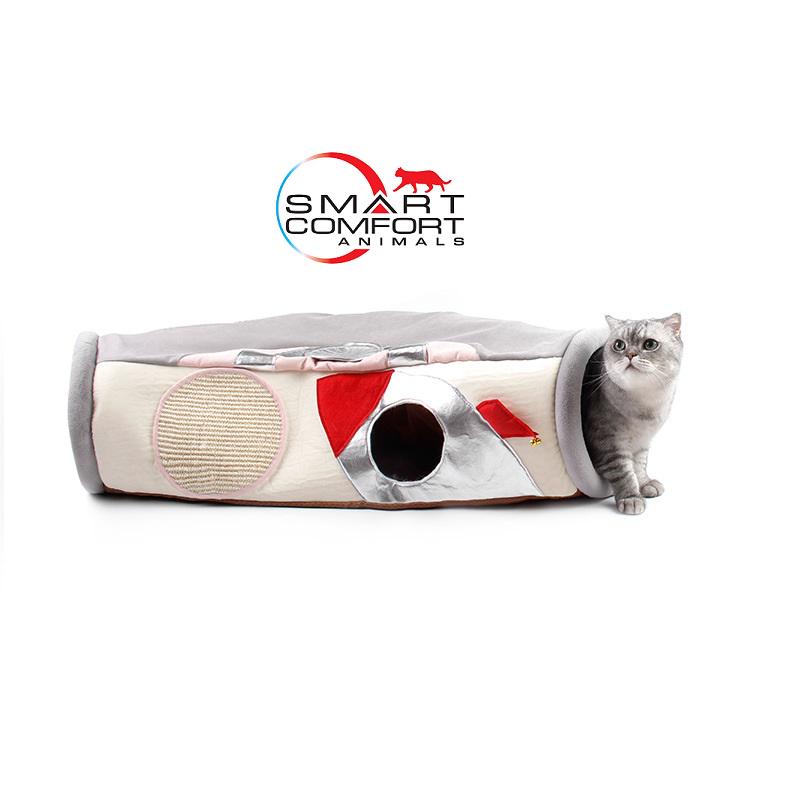 Домик для кота Smart Comfort Animals GX-97 Серый - фото 3