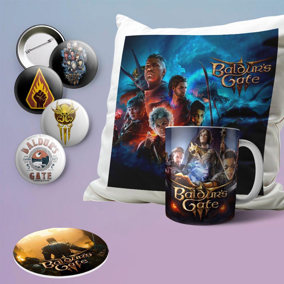 Подарочный набор игровой бокс Baldur's gate 3 (120)