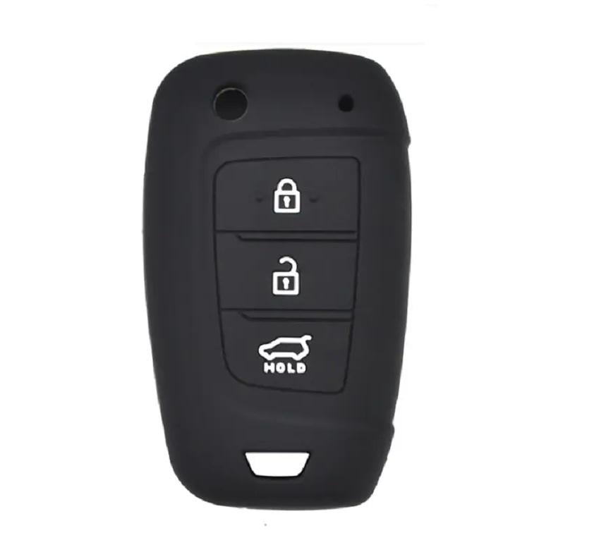 Чехол силиконовый для автоключа Hyundai KC14