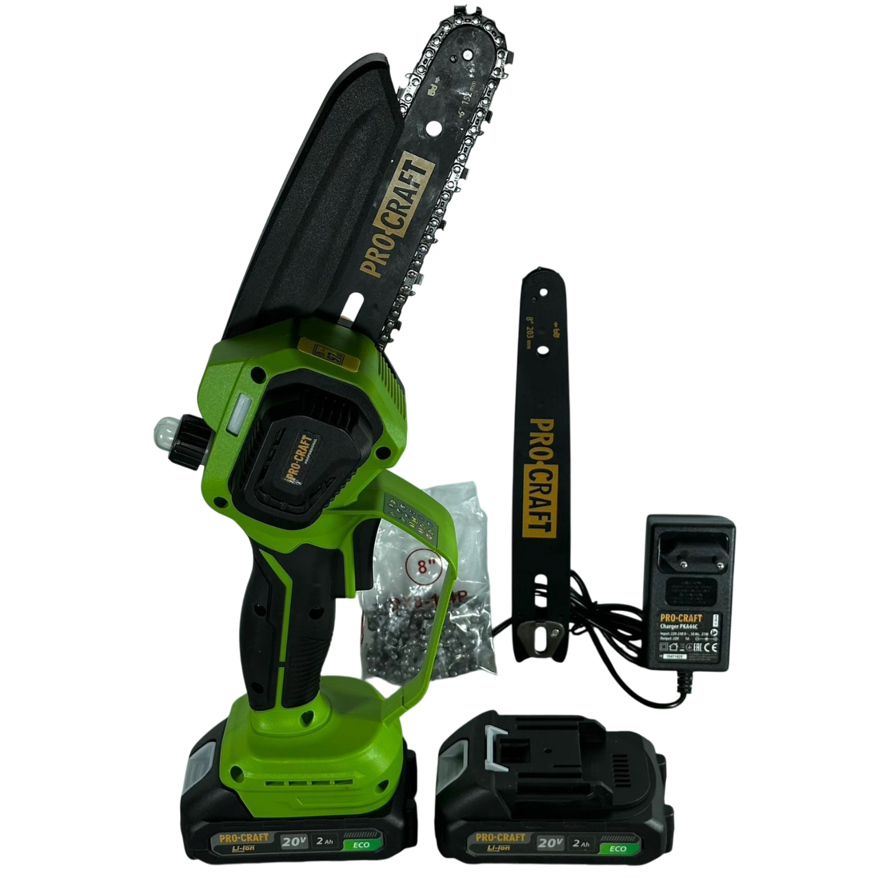 Пила акумуляторна Procraft PKA44 міні 2 акб та зарядний пристрій в кейсі (2632815027) - фото 2 Пила акумуляторна Procraft PKA44 міні 2 акб та зарядний пристрій в кейсі (2632815027) - фото 2
