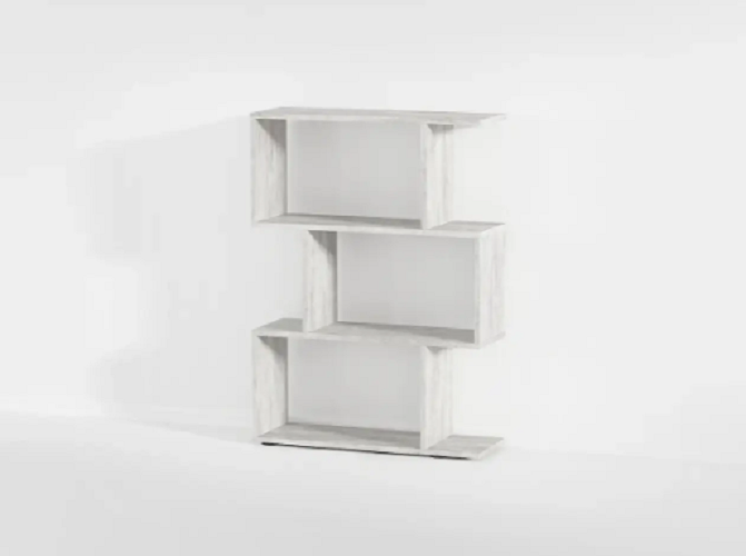 Полочка для книг напольная Бетон (Р74а) - фото 1 Полочка для книг напольная Бетон (Р74а) - фото 1