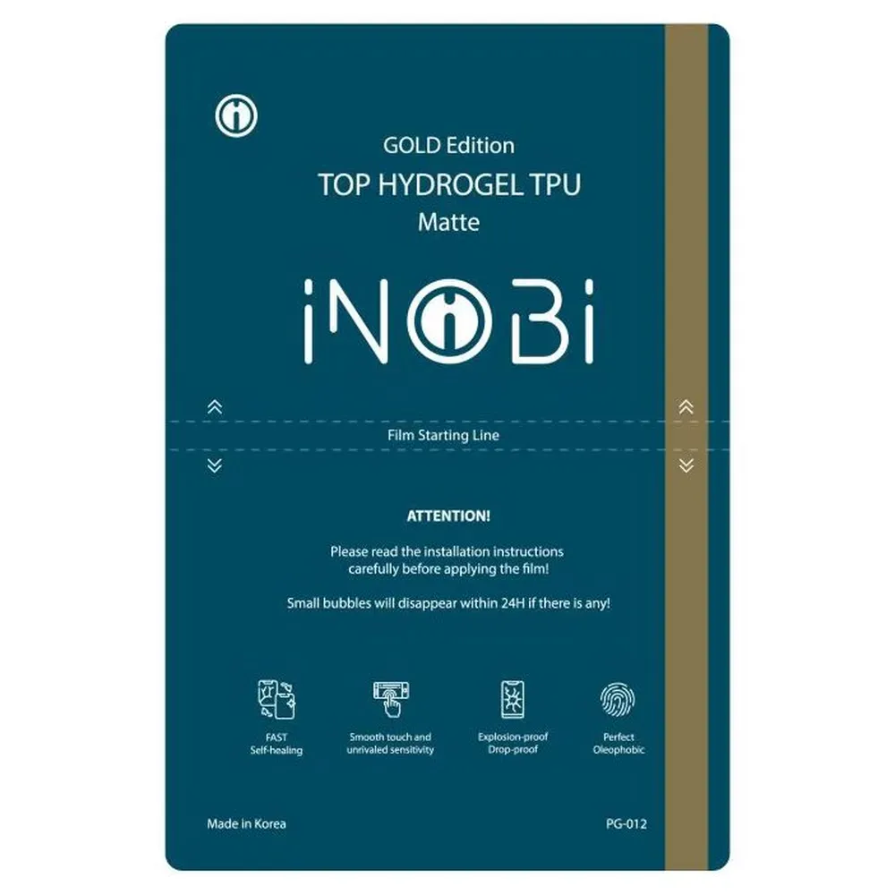 Защитная гидрогелевая пленка iNobi Gold для Oukitel WP32 матовая Защитная гидрогелевая пленка iNobi Gold для Oukitel WP32 матовая